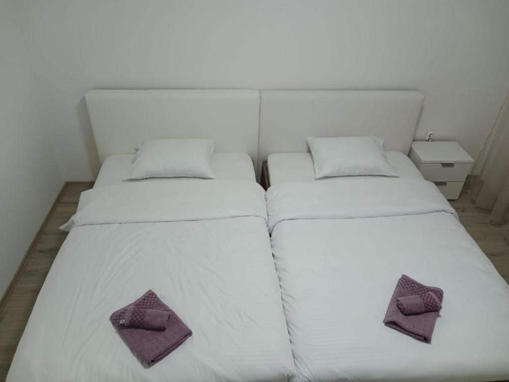 Lovely Square Apartment Purple Velvet Skopje Rum bild